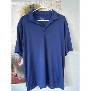 Walter Hagen Golf Shirt XL Men's Blue Polo Heather Light Nice